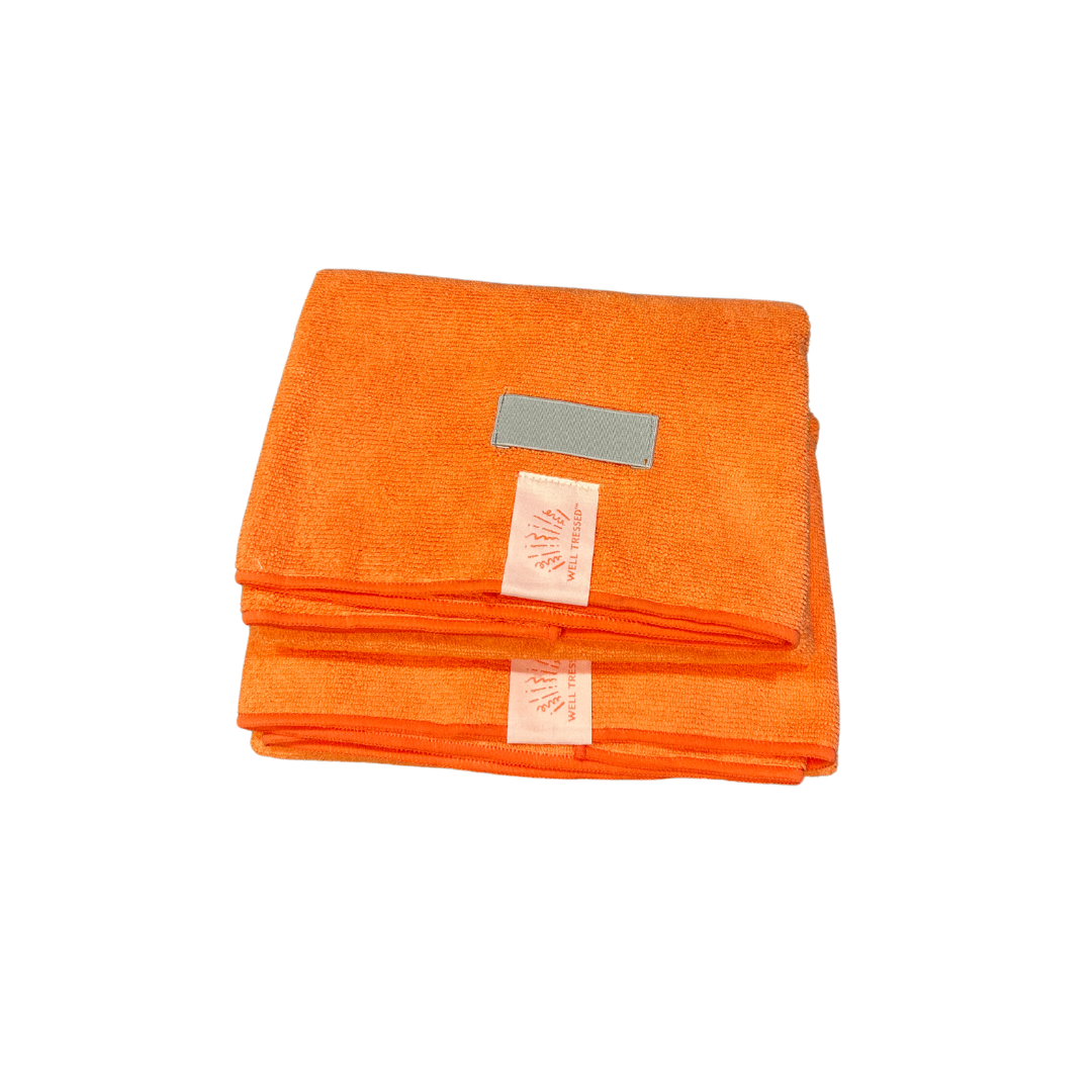 Twist & Tie Microfiber Hair Towel - Set of 2