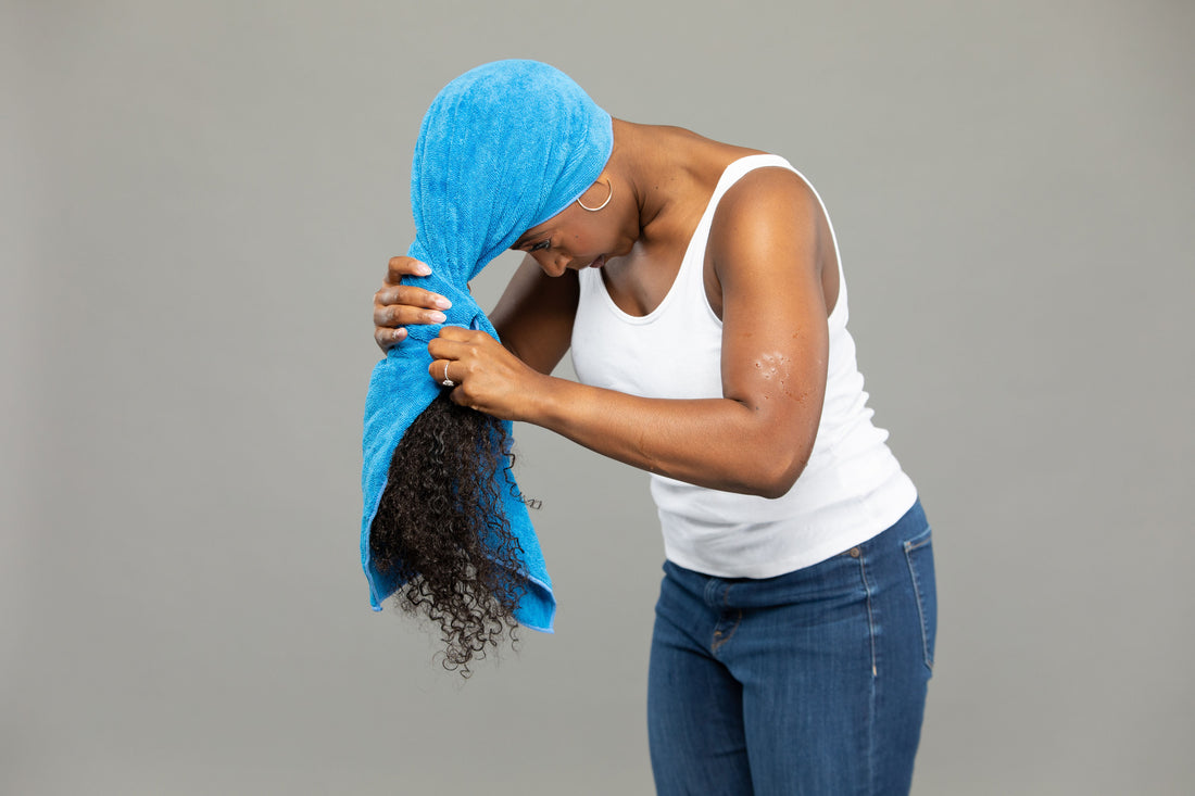 How To Use Your Twist & Tie Microfiber Hair Towel